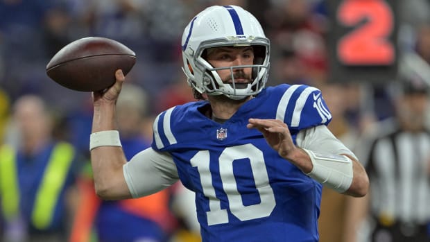 Indianapolis Colts quarterback Gardner Minshew